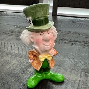 Disney Mad Hatter Figurine – Vintage Disney Japan Alice in Wonderland Ceramic💕💕